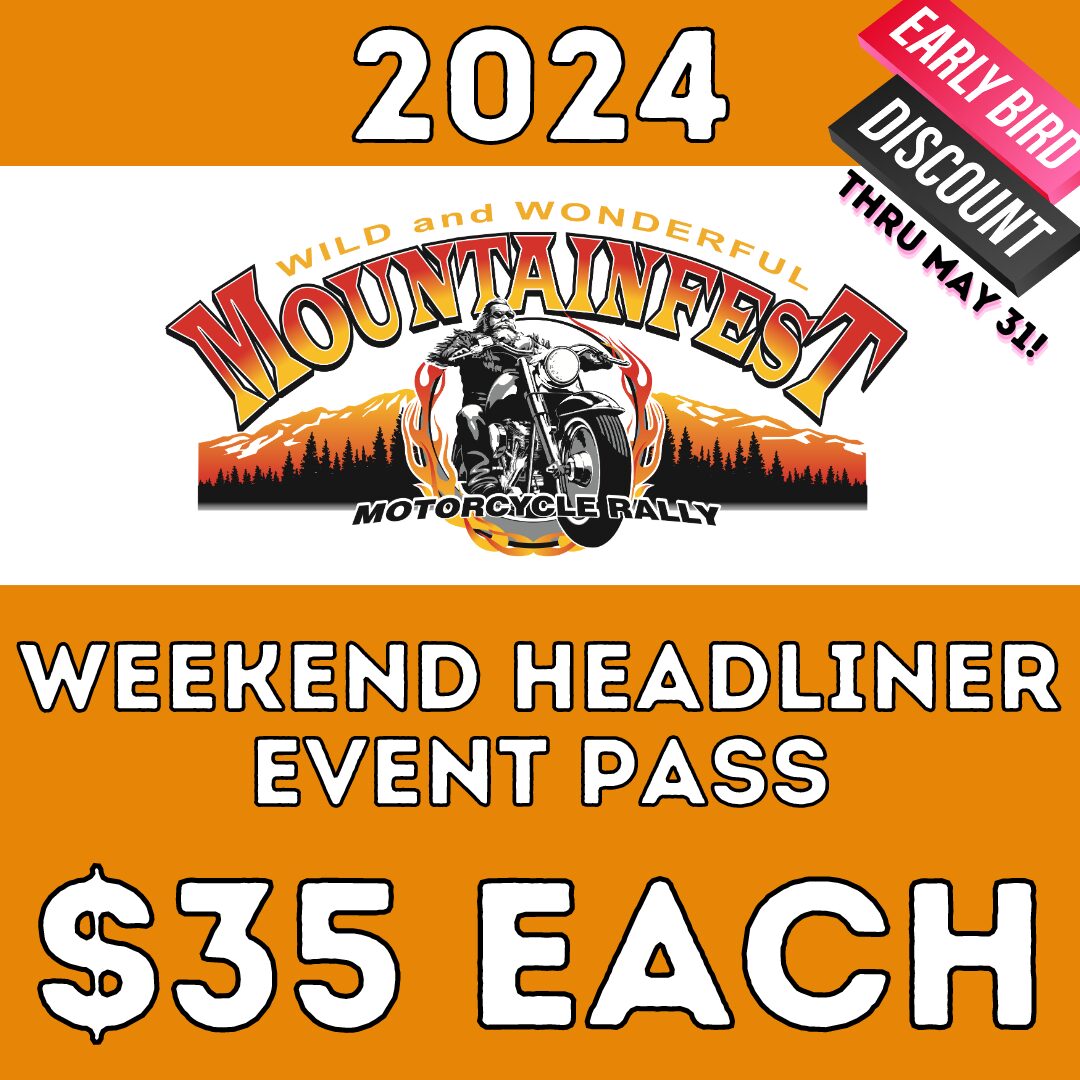 2024 MountainFest Weekend Ticket MountainFest